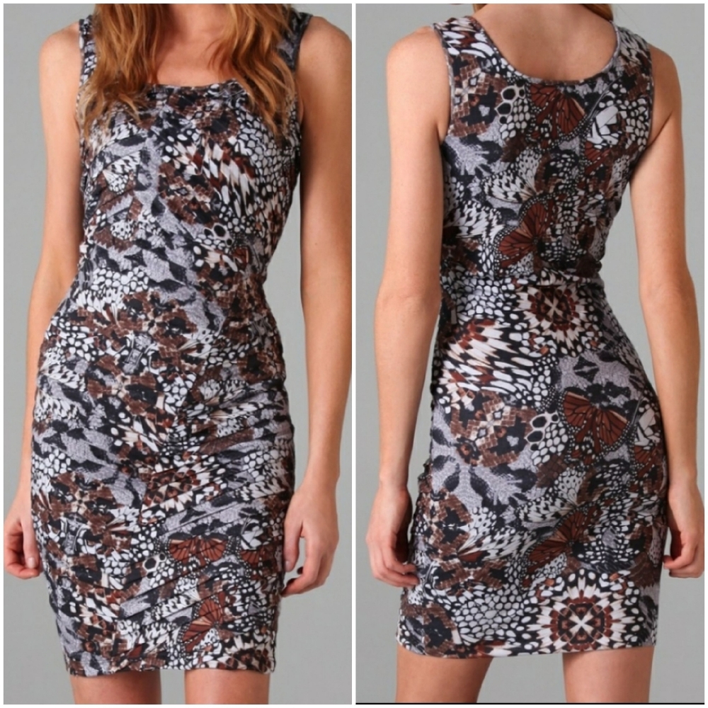 Torn by Ronny Kobo Tamara Butterflies Dress